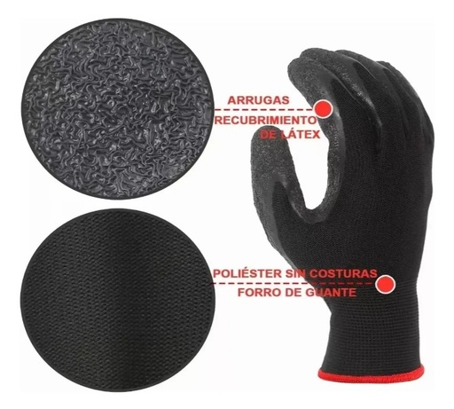 [06352-1] GUANTES DE PROTECCION DE NYLON