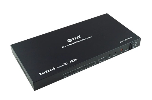 [13761-83] SPLITTER HDMI 4K 2-8 SALIDAS CON CONTROL NA