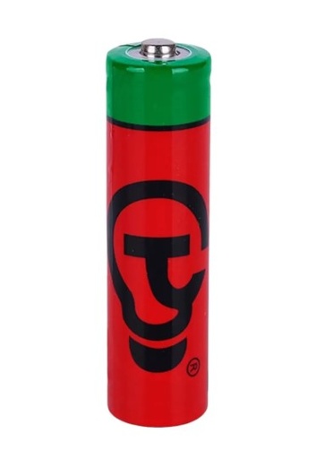 [25031-4] BATERIA 18650 8800mAh 4.2v LI-ON RECARGABLE INDIVIDUAL ROJO/VERDE TOMAS