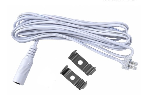 [28500-4] CABLE PARA PERFIL LED DE 1MT CON ACCESORIOS